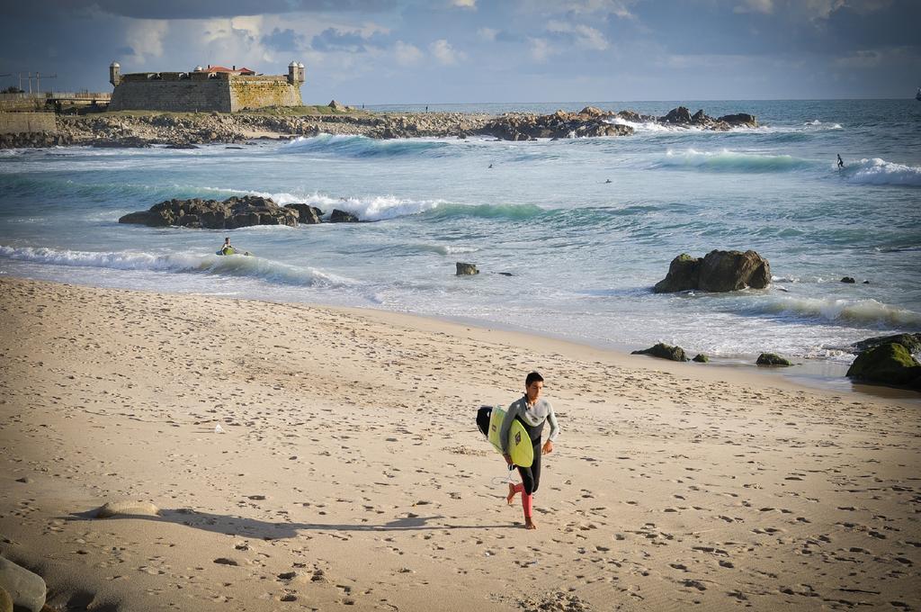 Serpa Beach House Matosinhos  Bagian luar foto